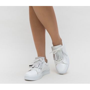 Pantofi Sport Marlen Argintii