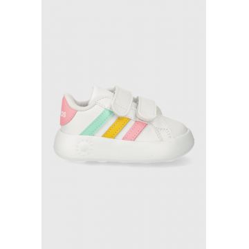 adidas sneakers pentru copii GRAND COURT 2.0 CF I culoarea alb
