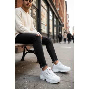 Adidasi barbati albi 5730 N10-2