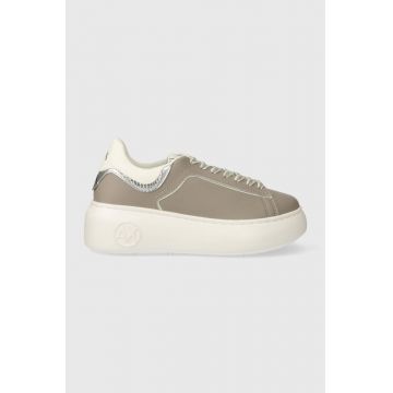 Armani Exchange sneakers culoarea maro, XDX108 XV788 S054