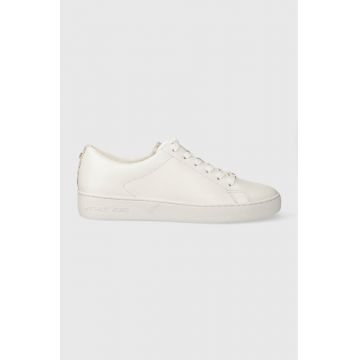 MICHAEL Michael Kors sneakers din piele Keaton culoarea alb, 43R4KTFS2L