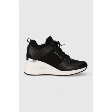 MICHAEL Michael Kors sneakers Georgie culoarea negru, 43H3GEFS1D