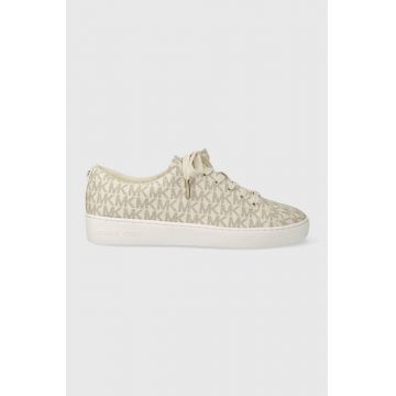 MICHAEL Michael Kors sneakers Keaton culoarea bej, 43R4KTFS1B