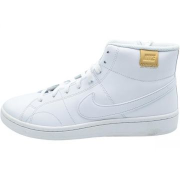 Pantofi sport Unisex Nike Court Royale 2 Mid CT1725-100, 37.5, Alb
