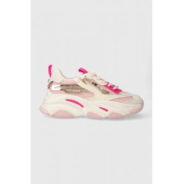 Steve Madden sneakers Possession-E culoarea roz, SM19000033