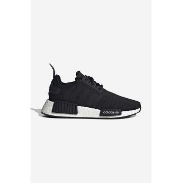 adidas Originals sneakers NMD R1 J culoarea negru, H02333 H02333-black