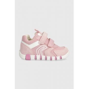 Geox sneakers pentru copii IUPIDOO culoarea roz