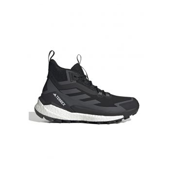 Pantofi mid-high pentru drumetii Terrex Free - Negru/Gri antracit