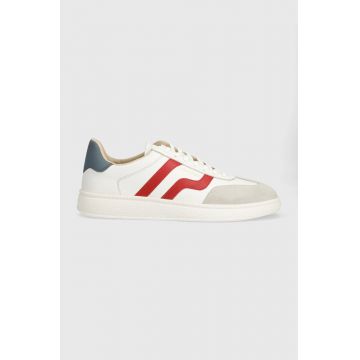 Gant sneakers din piele Cuzmo culoarea alb, 28631482.G238