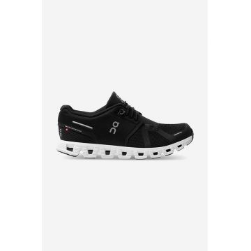On sneakers Cloud culoarea negru, 5998919 5998919-BLACK/WHIT