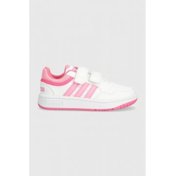 adidas Originals sneakers pentru copii HOOPS 3.0 CF C culoarea roz