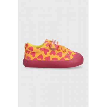 Agatha Ruiz de la Prada sneakers pentru copii culoarea portocaliu