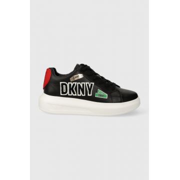 Dkny sneakers JEWEL CITY SIGNS culoarea negru K1446991