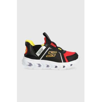 Skechers sneakers pentru copii HYPNO-FLASH 2.0 BRISK-BRIGHTS culoarea negru