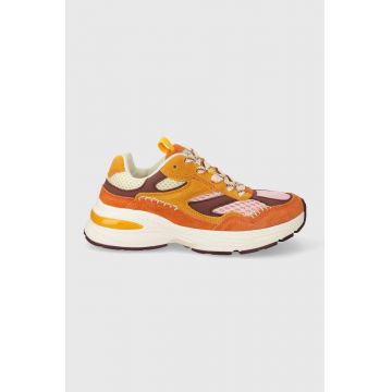 Desigual sneakers Moon culoarea portocaliu, 24SSKP08.9019