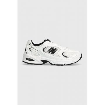 New Balance sneakers MR530EWB culoarea alb