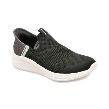 Pantofi SKECHERS negri, ULTRA FLEX 3.0, din material textil