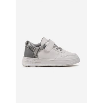 Pantofi sport Alb cu gri