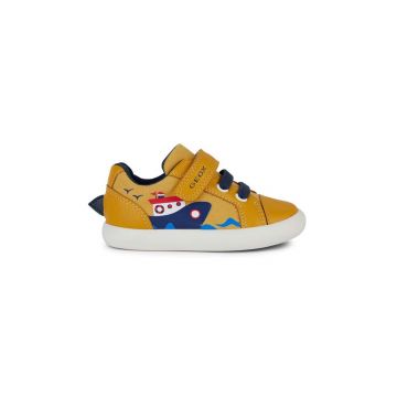 Geox sneakers pentru copii GISLI culoarea galben