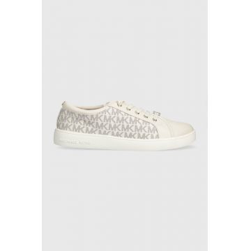 Michael Kors sneakers pentru copii culoarea bej
