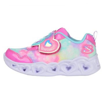 Pantofi sport SKECHERS pentru copii HEART LIGHTS - LOVIN - 302693NPKTQ