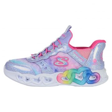Pantofi sport SKECHERS pentru copii INFINITE HEART LIGHT - 303755LLVMT