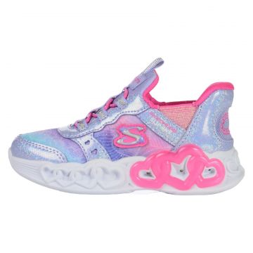 Pantofi sport SKECHERS pentru copii INFINITE HEART LIGHT - 303755NLVMT