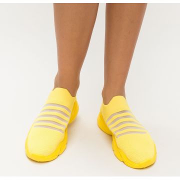 Pantofi Sport Luner Galbeni Pantofi Sport Luner Galbeni