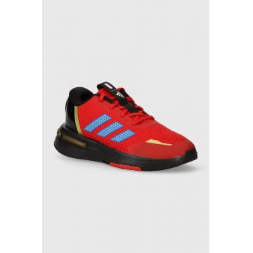 adidas sneakers pentru copii MARVEL IRN Racer K culoarea rosu