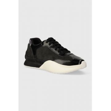 Sorel sneakers din piele intoarsă ONA BLVD CLASSIC WP culoarea negru, 2083081010