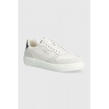 Barbour sneakers din piele Celeste culoarea alb, LFO0691WH52