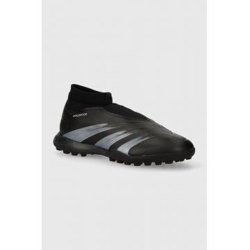 adidas Performance ghete de fotbal turfy Predator League culoarea negru, IG7716