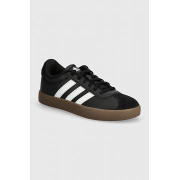 adidas sneakers pentru copii VL COURT 3.0 K culoarea negru