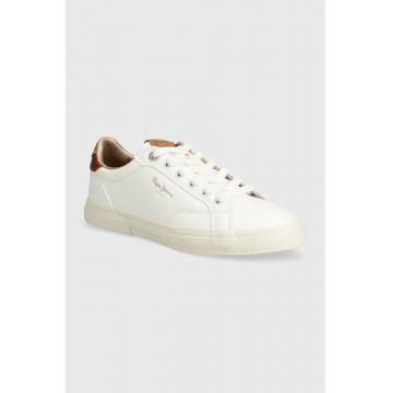 Pepe Jeans sneakers PLS31561 culoarea alb, KENTON STREET W