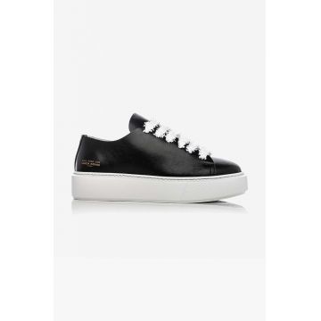 Vanda Novak sneakers din piele Grace culoarea negru