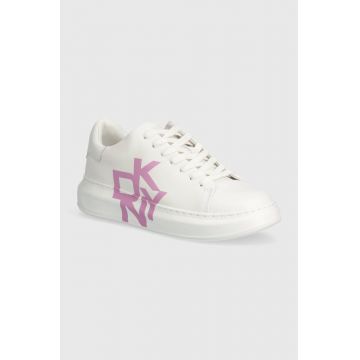 Dkny sneakers din piele Keira culoarea alb, K1408368