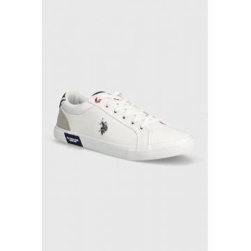 U.S. Polo Assn. sneakers BASTER culoarea alb, BASTER001M 4TH2