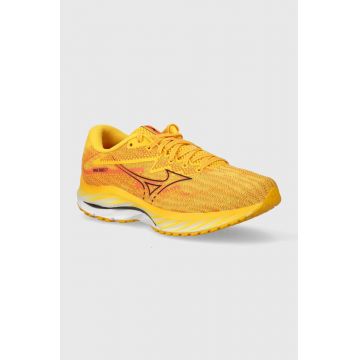 Mizuno pantofi de alergat Wave Rider 27 culoarea gri