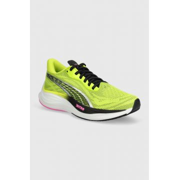 Puma pantofi de alergat Velocity Nitro 3 culoarea verde, 380081