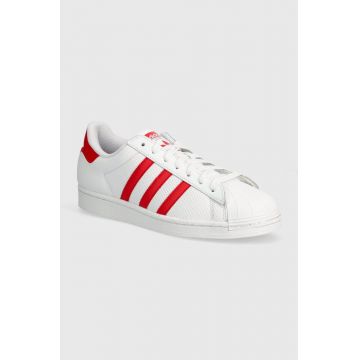 adidas Originals sneakers din piele Superstar culoarea alb, IF3653