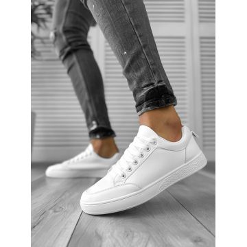 Adidasi barbati casual albi B202 N11-3