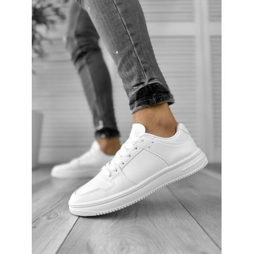 Adidasi barbati casual albi B205 N12-1