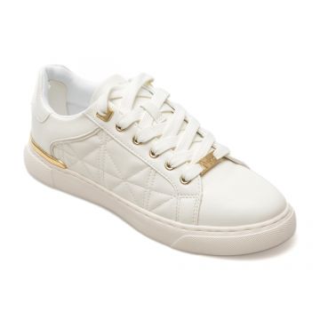 Pantofi sport ALDO albi, ICONISPEC100, din piele ecologica