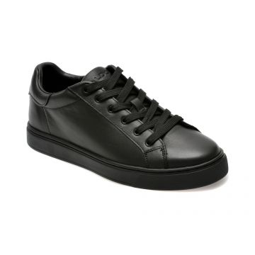 Pantofi sport ALDO negri, WOOLLY0081, din piele naturala