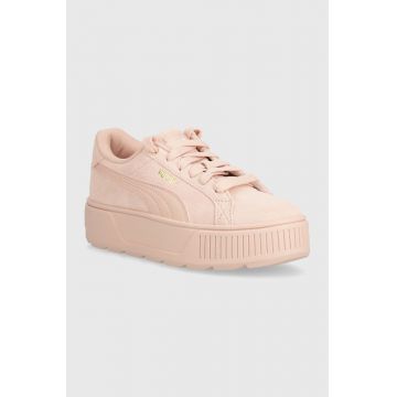 Puma pantofi Karmen culoarea roz 384614