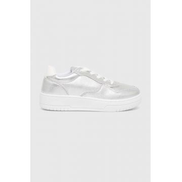 Answear Lab sneakers culoarea argintiu