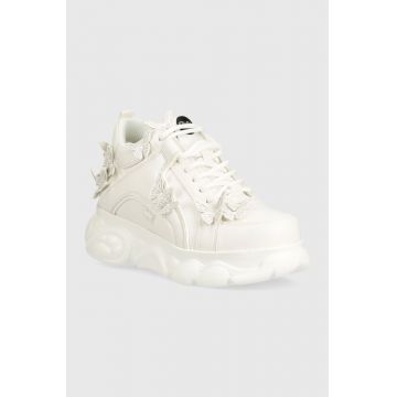 Buffalo sneakers Cld Corin Butterly culoarea alb, 1630516