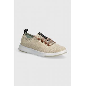 Emu Australia sneakers de lână Heidelberg culoarea bej, W13029.OTML