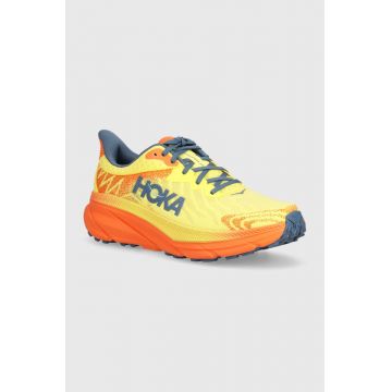 Hoka One One pantofi de alergat Challenger ATR 7 culoarea galben