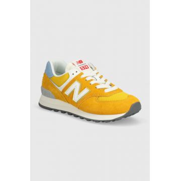 New Balance sneakers 574 culoarea galben, WL574YJ2